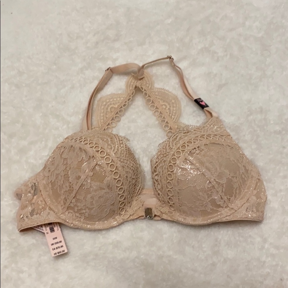 Victoria’s Secret racer back push up bra 32b